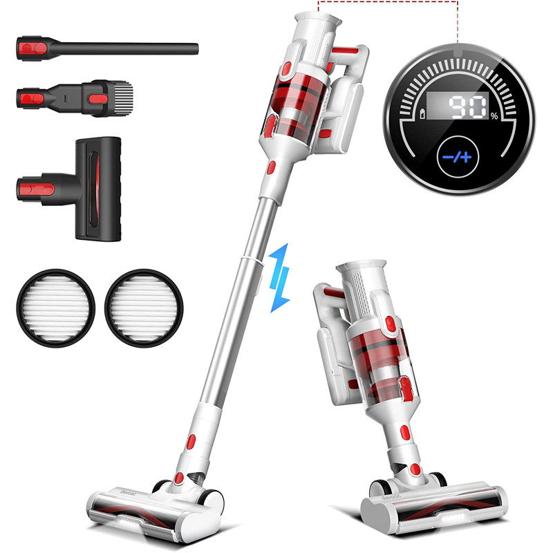 Wnkim Cordless Bagless Stick Vacuum & Reviews Wayfair